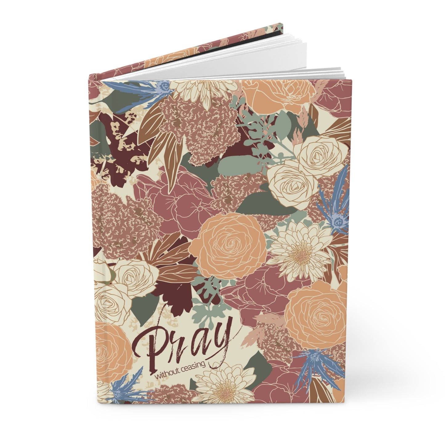 Floral Pray Without Ceasing Journal