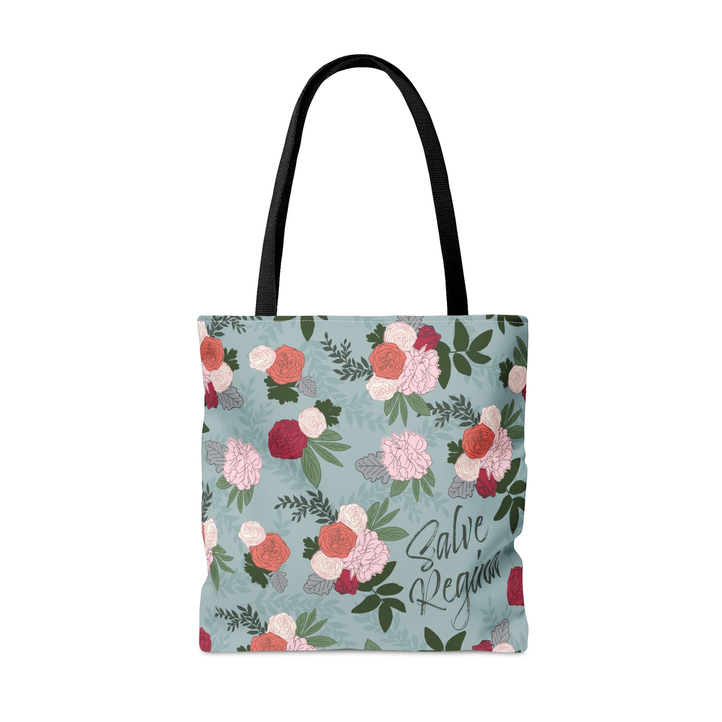 Salve Regina Floral Tote Bag