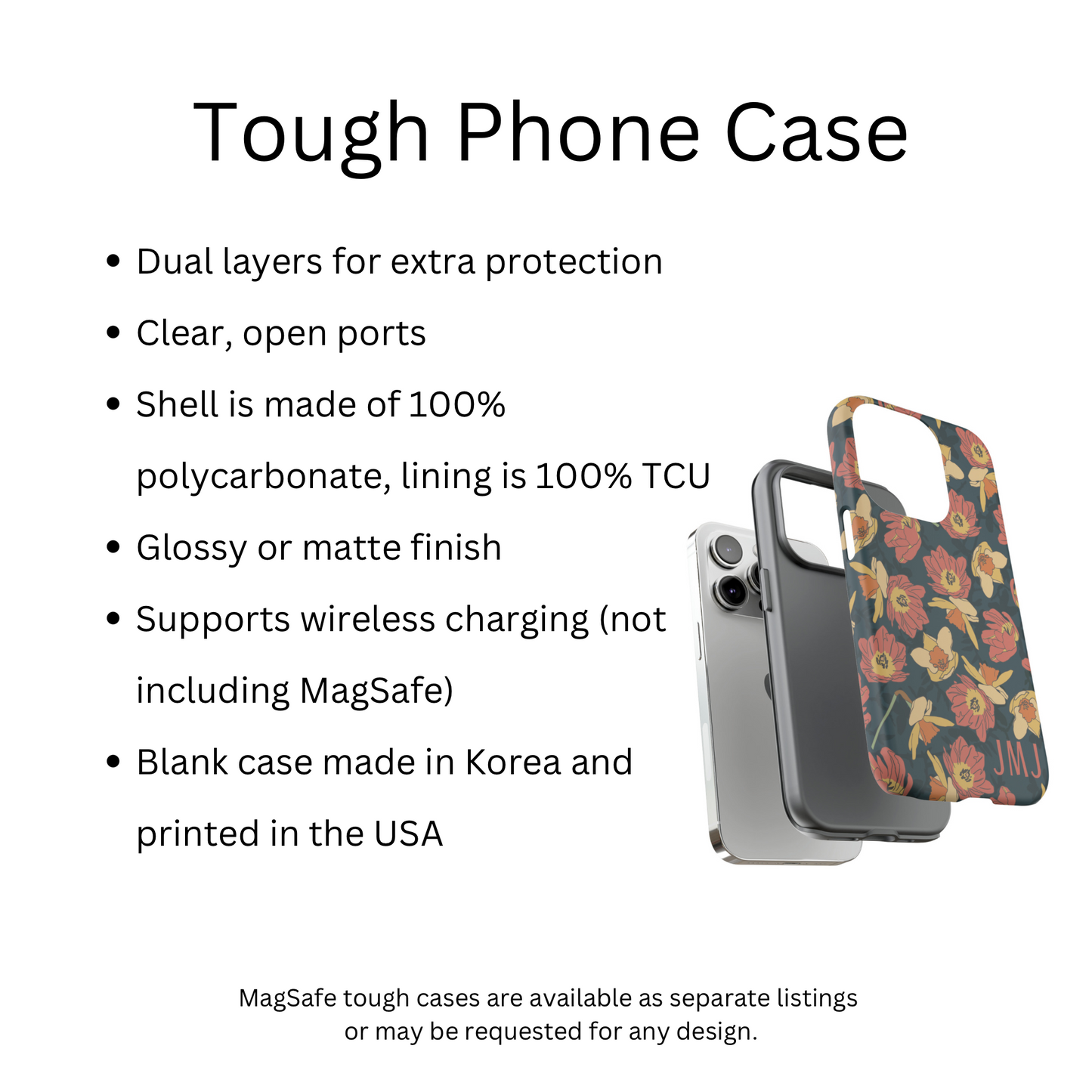 JMJ Tough Phone Case