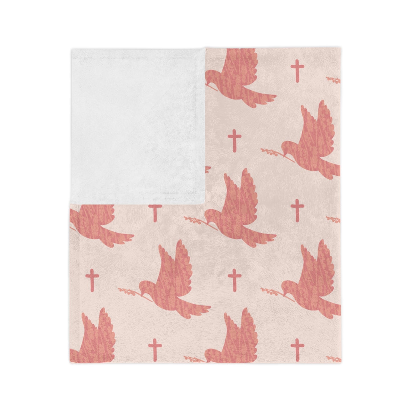 Coral Dove Blanket