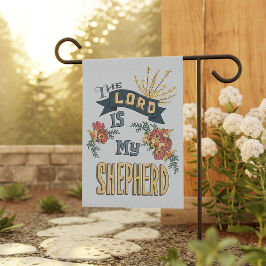 Psalm 23 Garden Flag, The Lord Is My Shepherd Banner