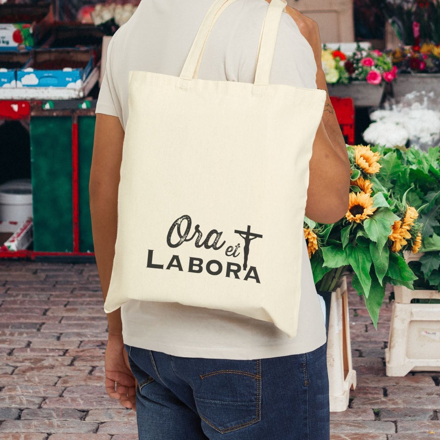 Ora Et Labora Tote Bag