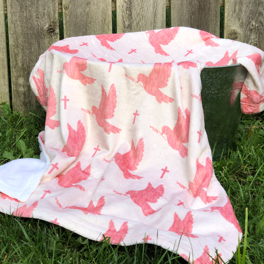 Coral Dove Blanket