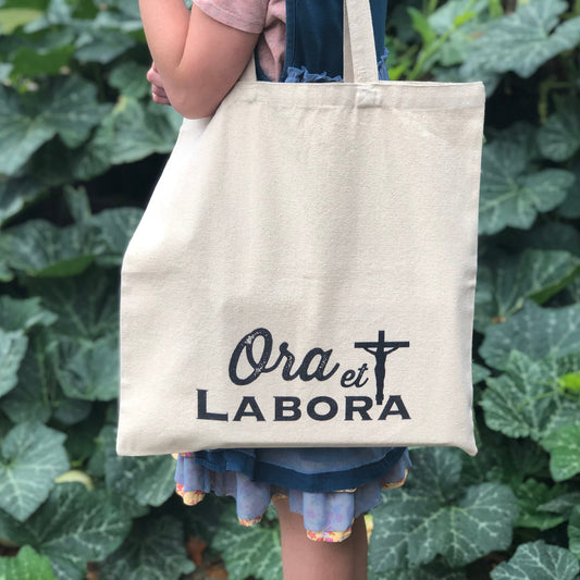 Ora Et Labora Tote Bag